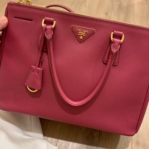 Prada Saffiano Galleria Double bag